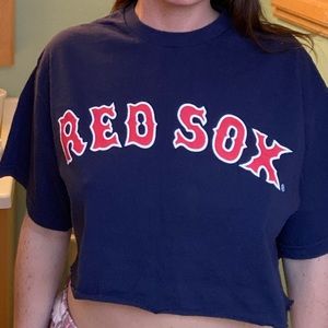Red Sox crop top